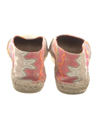 Missoni Canvas Striped Espadrilles