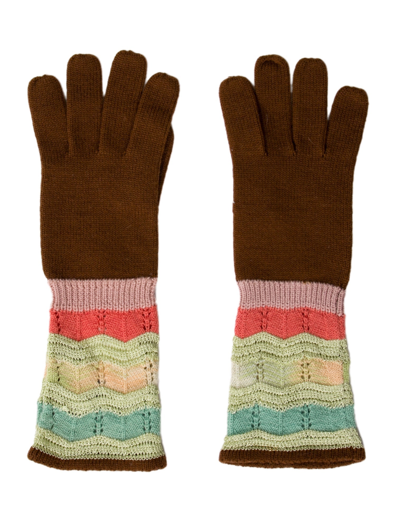 Missoni Knitted Winter Gloves