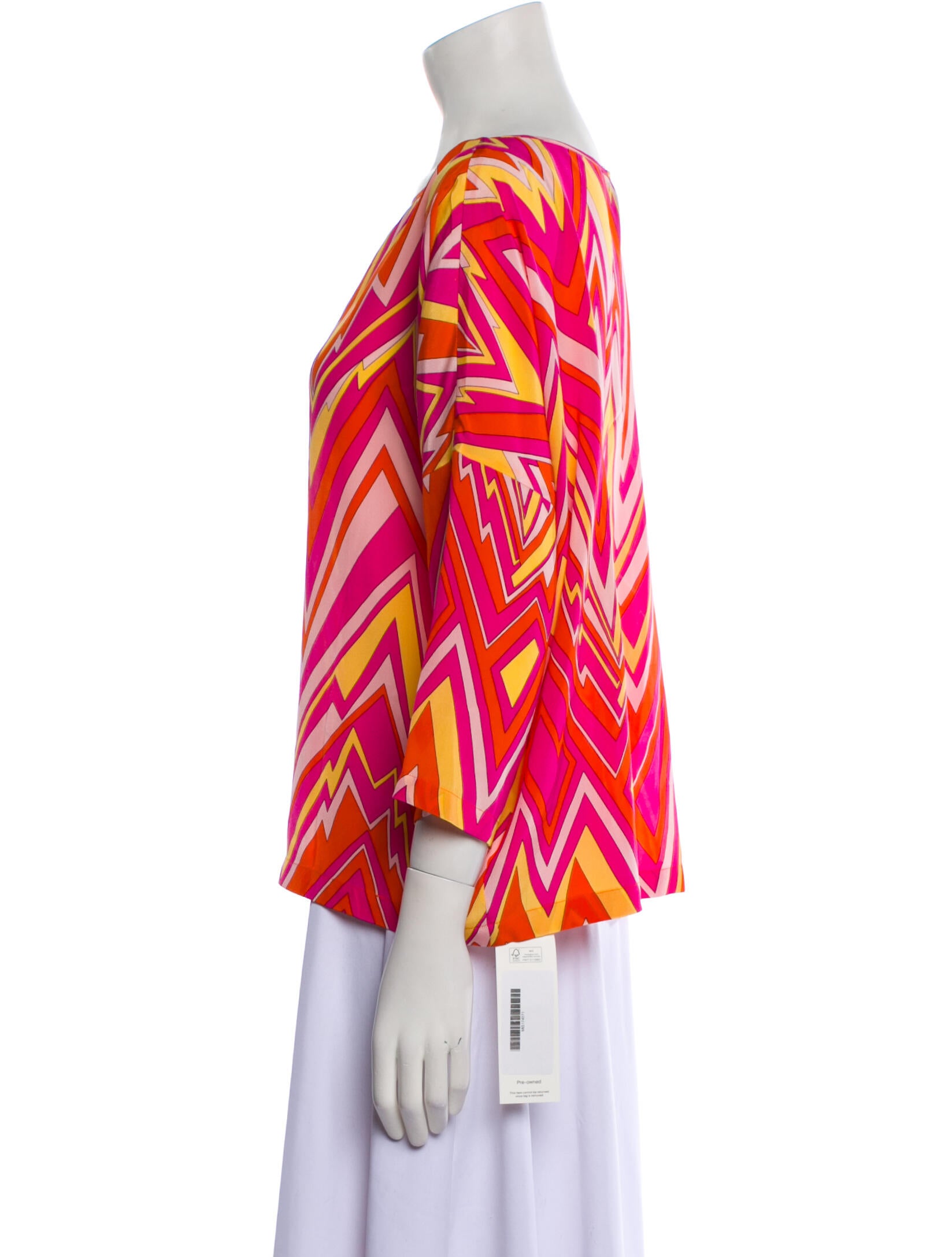 Missoni Silk Printed Blouse w/ Tags