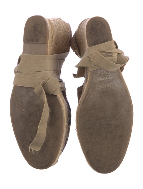 Missoni Printed Braided Accents Pumps