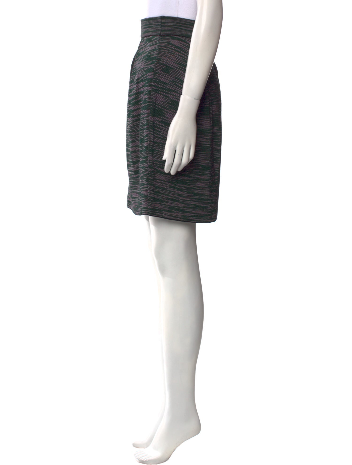 Missoni Striped Knee-Length Skirt