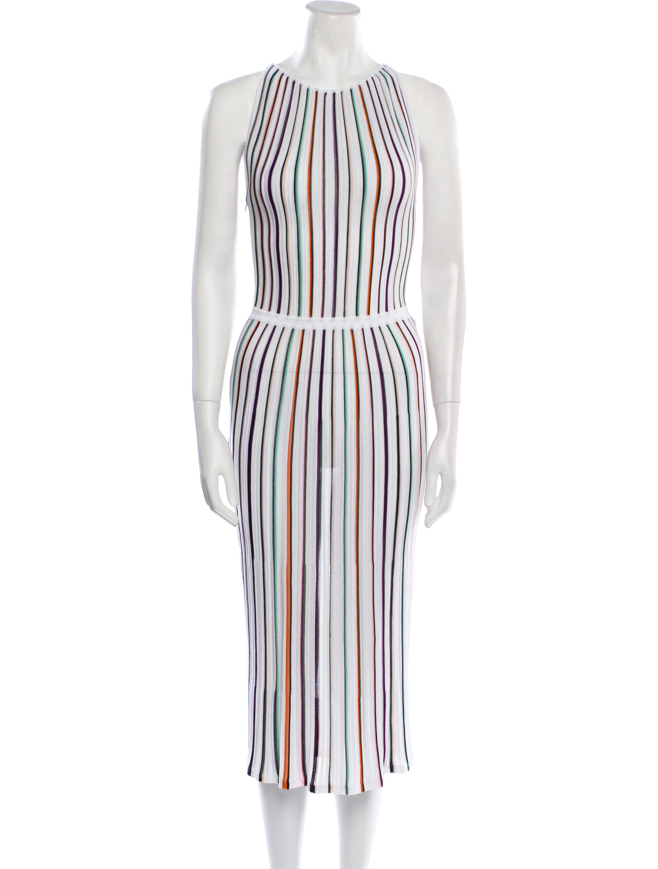 Missoni Striped Midi Length Dress