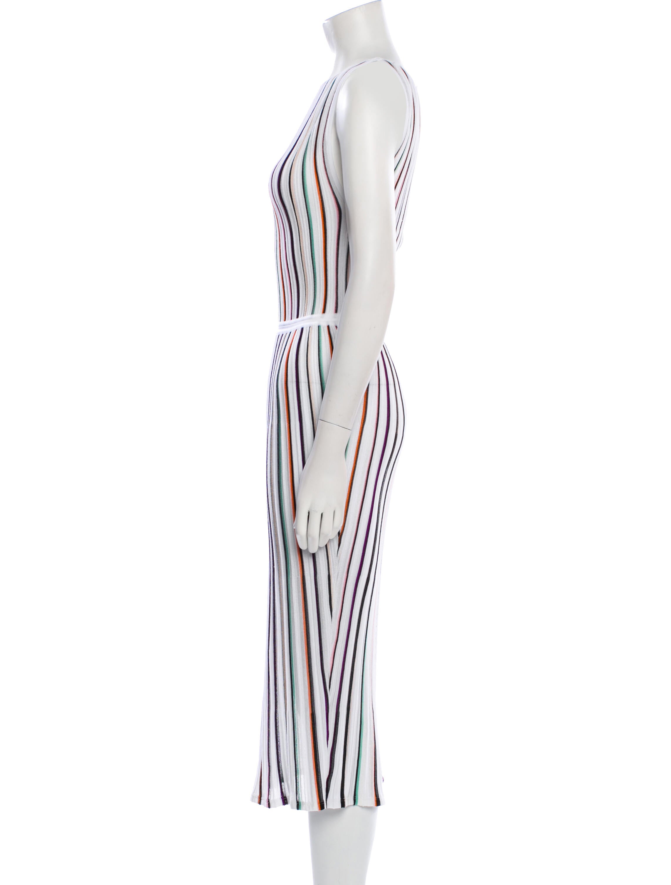 Missoni Striped Midi Length Dress