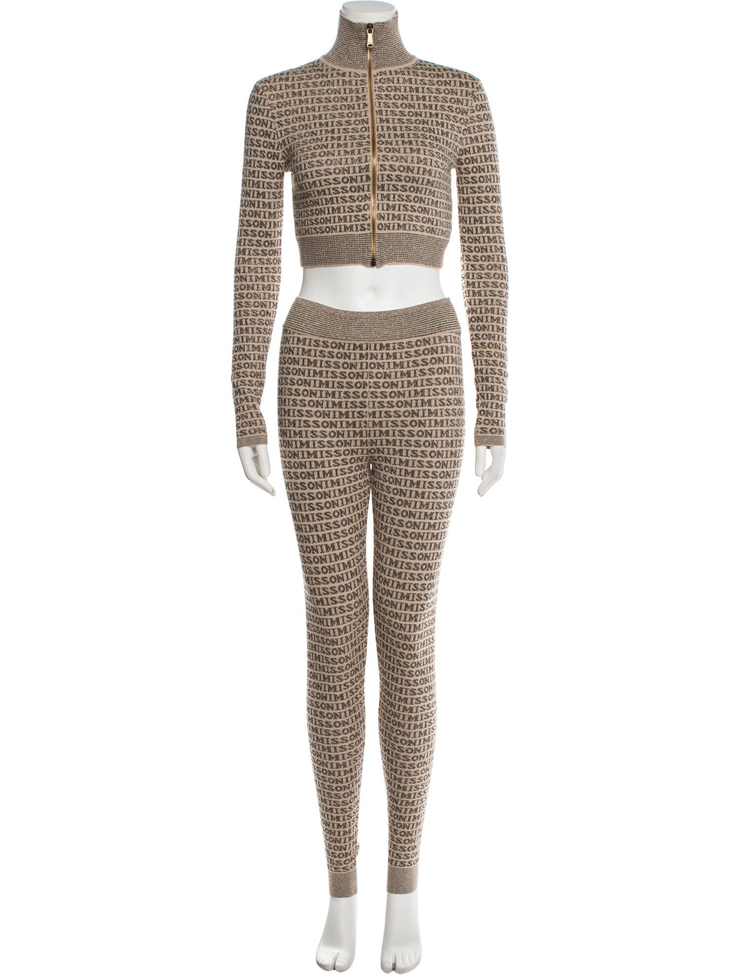 Missoni Wool Printed Pant Set