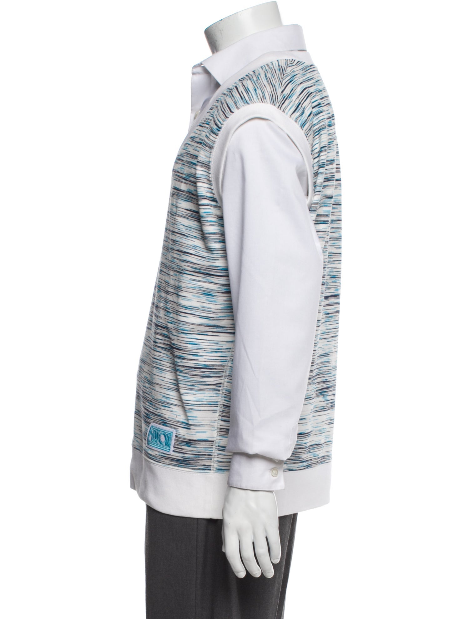 Missoni Striped V-Neck Sweater Vest