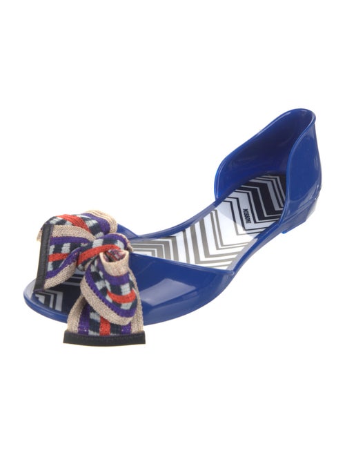 Missoni Rubber Bow Accents Sandals