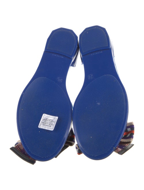 Missoni Rubber Bow Accents Sandals