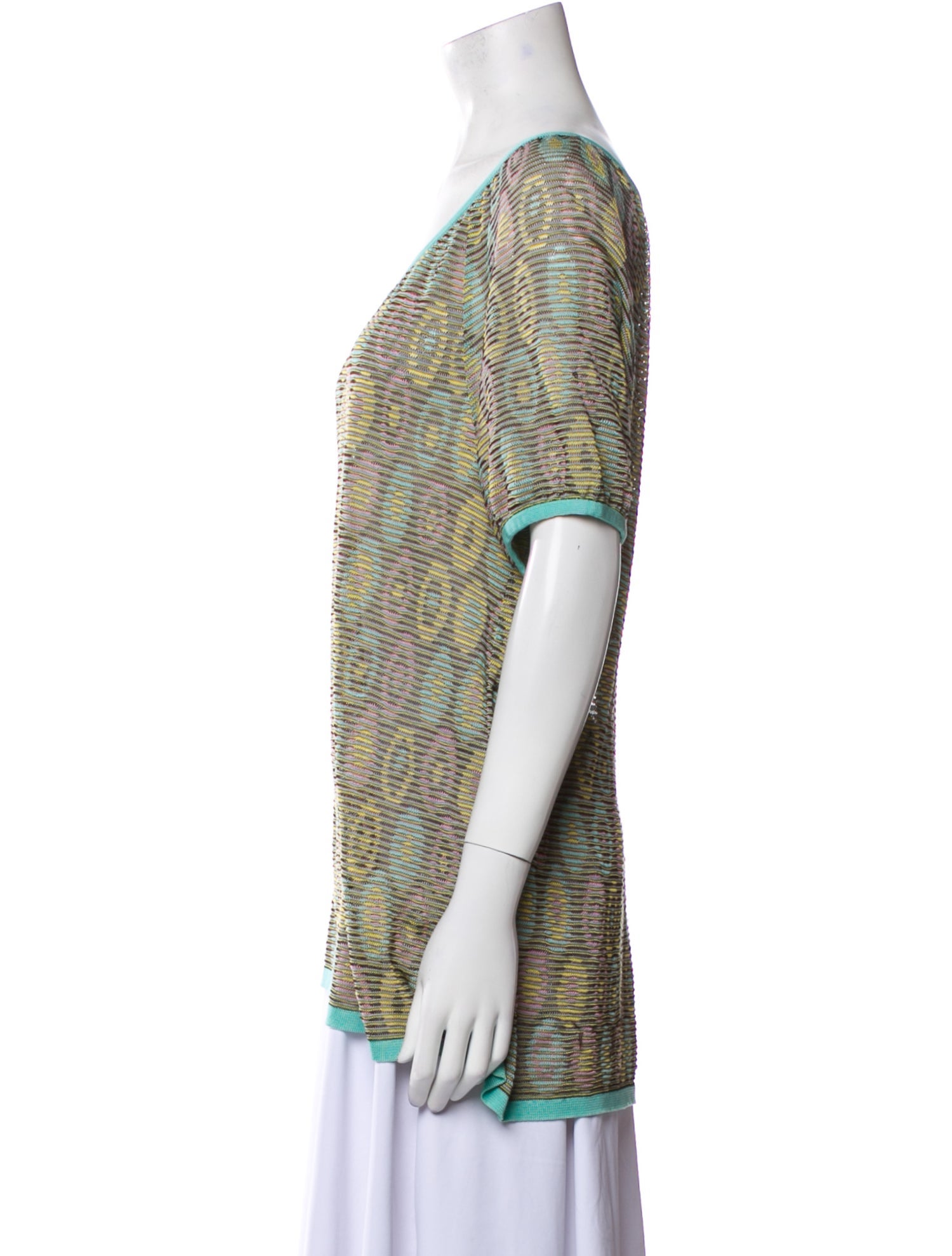 Missoni Printed Scoop Neck T-Shirt