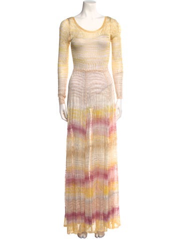 Missoni Dresses Striped Long Dress XS