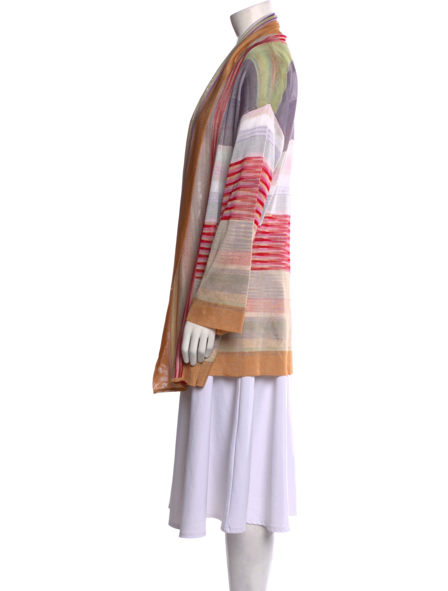 Missoni Striped Open Front Sweater