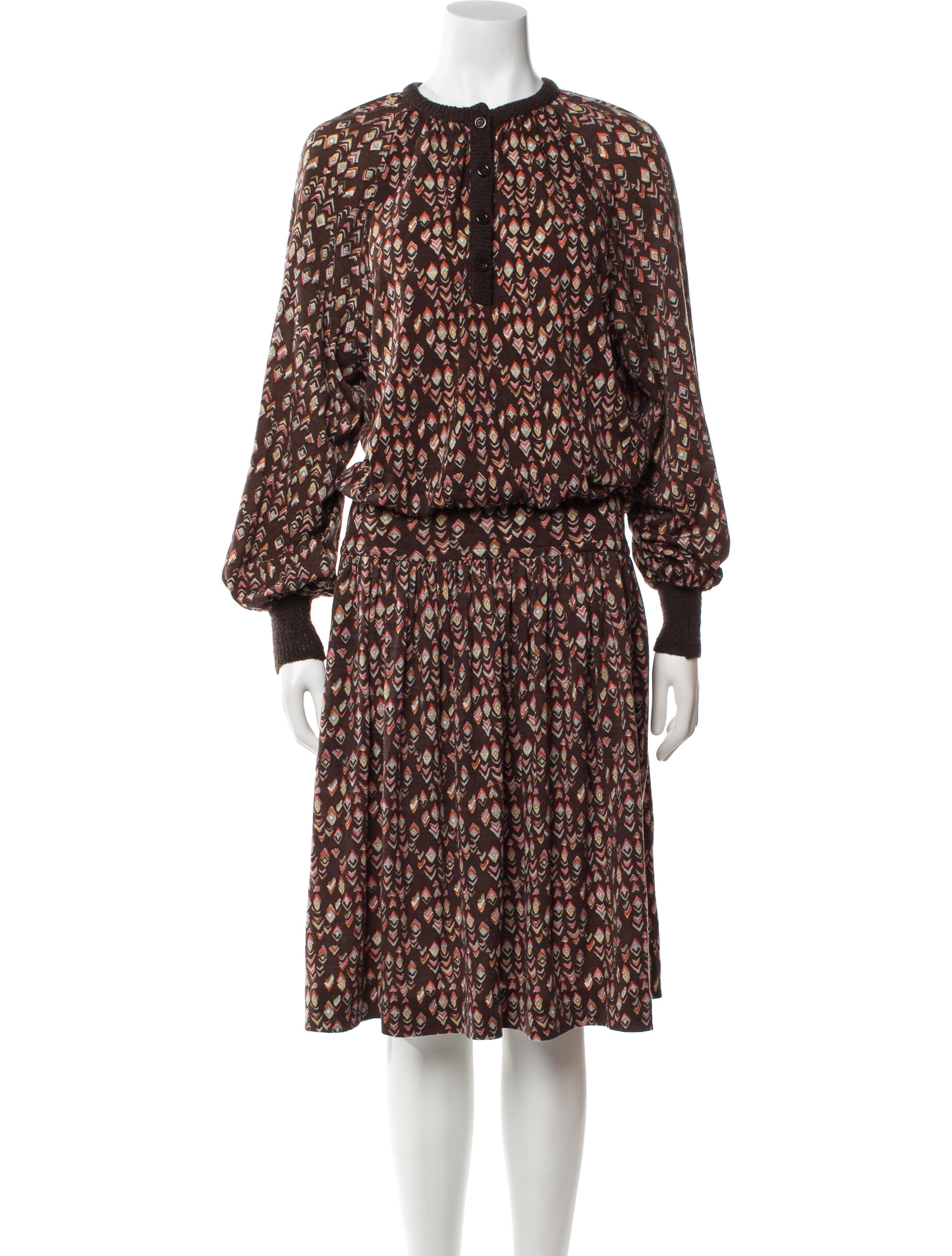 Missoni Wool Midi Length Dress