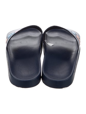 Missoni Rubber Graphic Print Slides