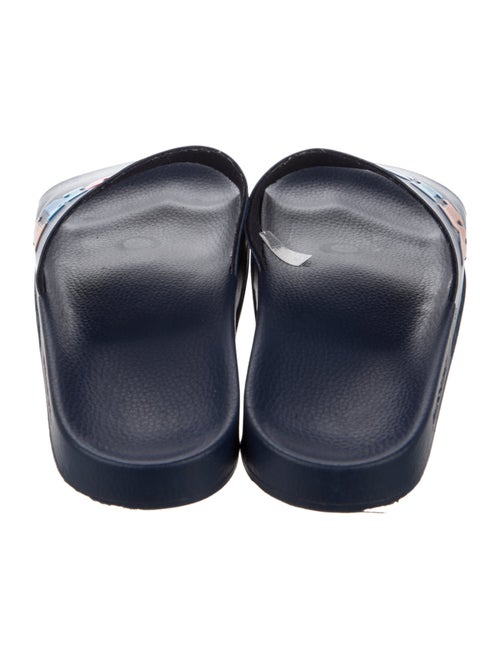 Missoni Rubber Graphic Print Slides