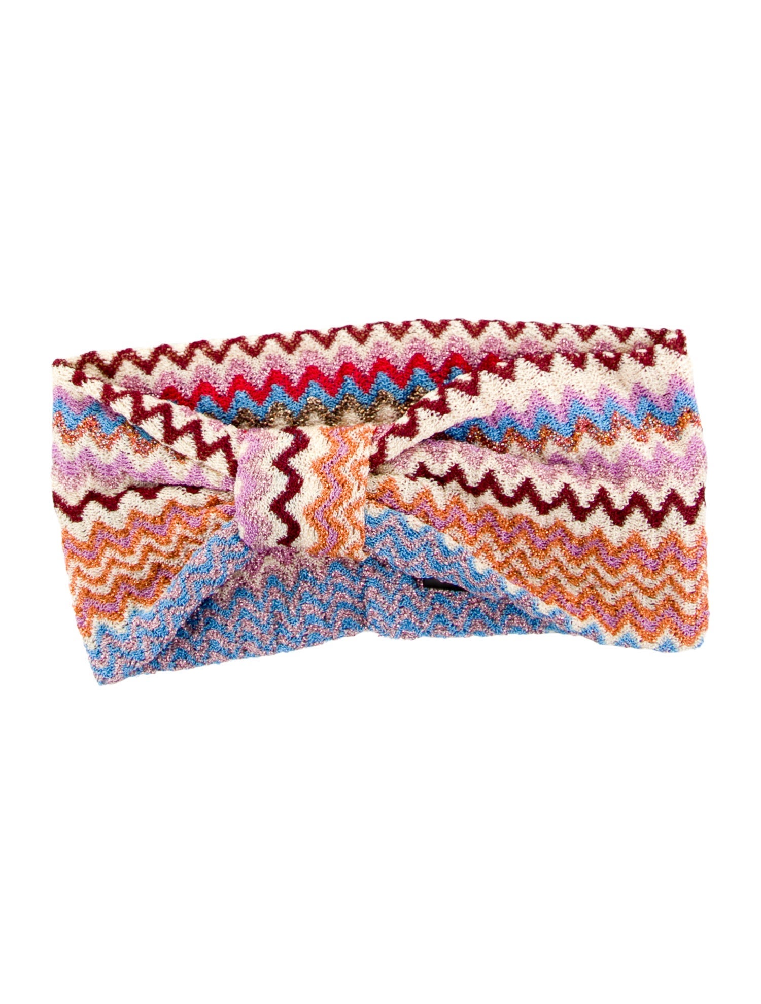 【threetimes】24fw Isabel knit hair band Isabel Marant Printed Knit Headband - Pink Hair Accessories