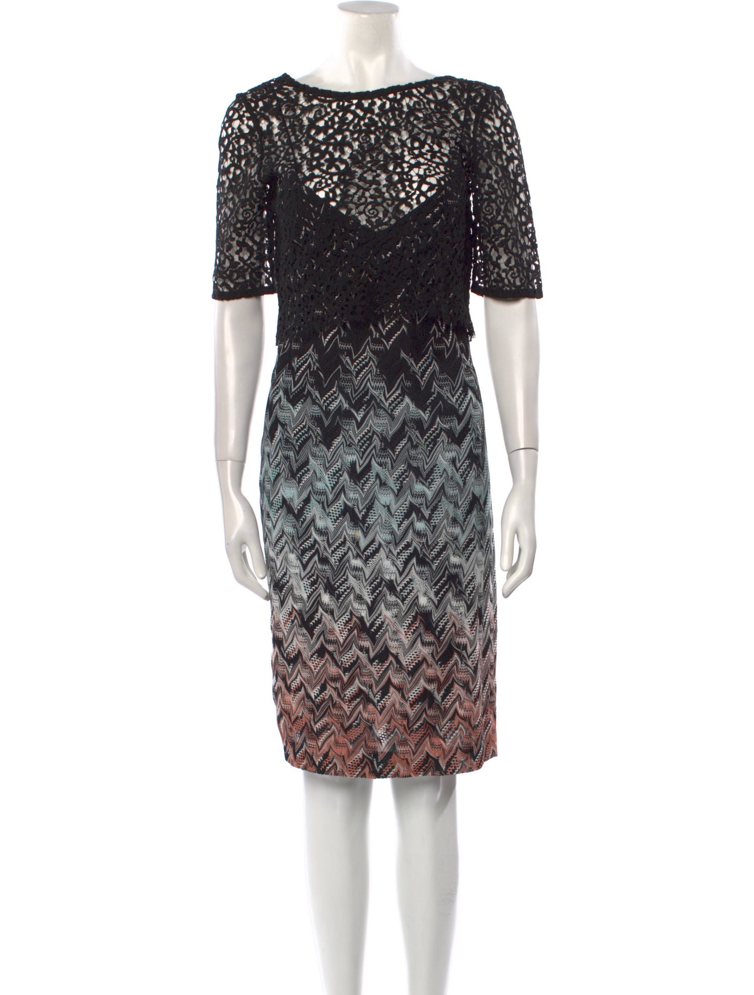 Missoni Printed Knee-Length Dress