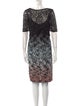 Missoni Printed Knee-Length Dress