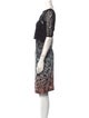 Missoni Printed Knee-Length Dress