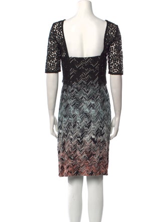 Missoni Printed Knee-Length Dress