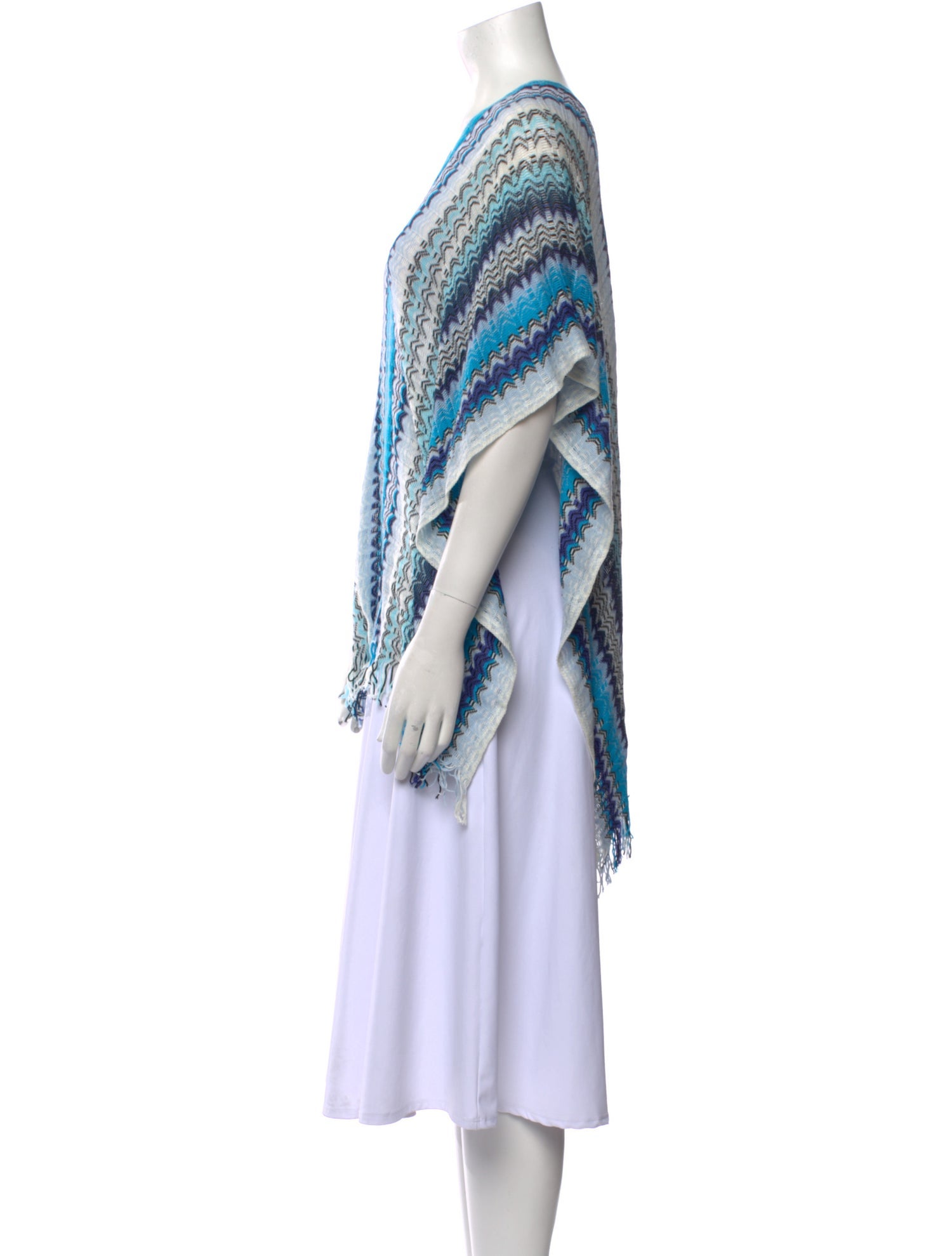Missoni Striped V-Neck Sweater w/ Tags