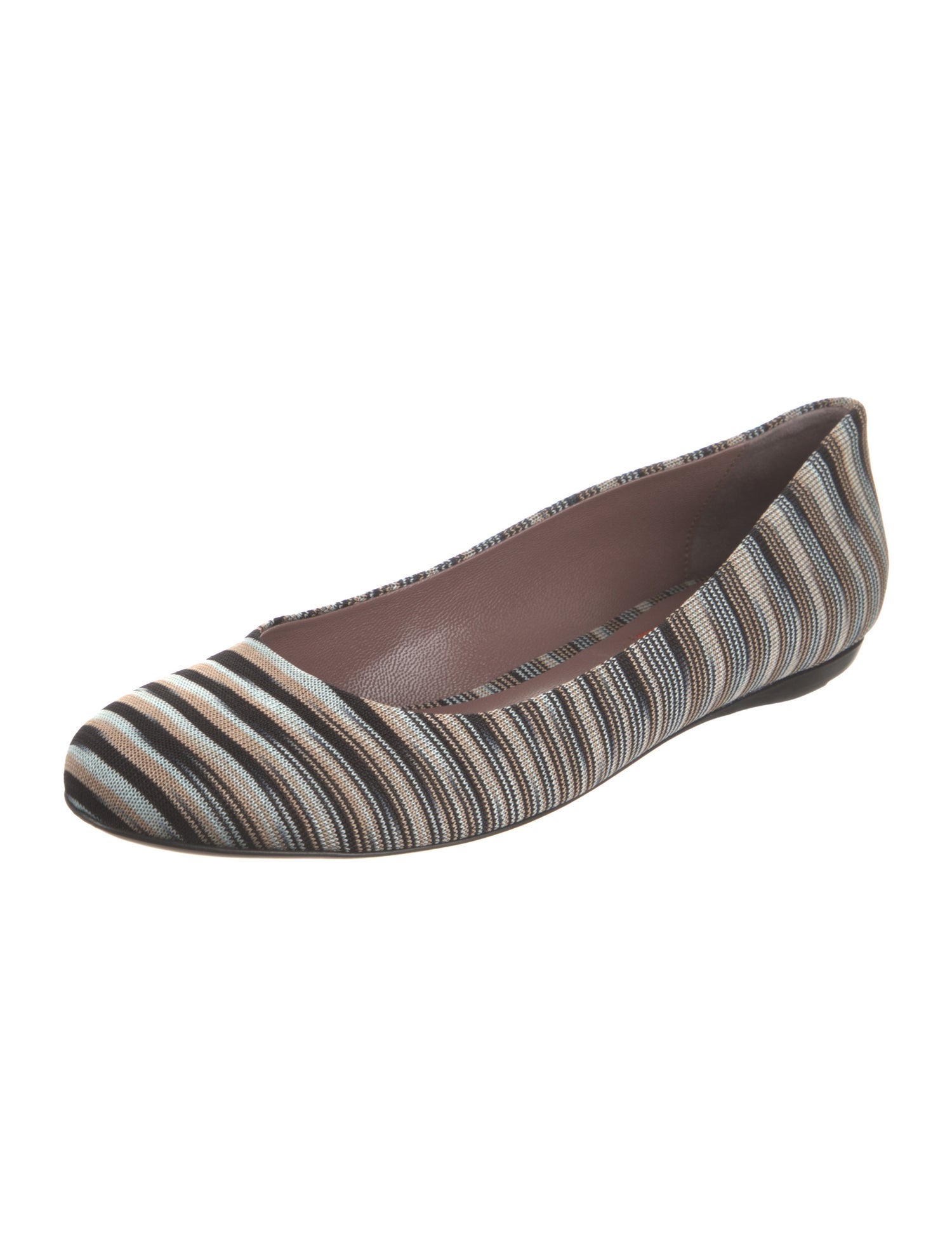Missoni Striped Ballet Flats