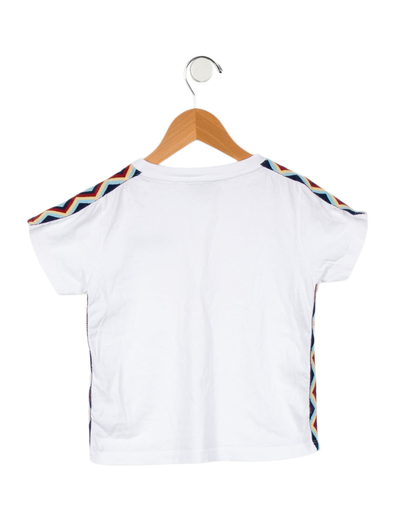 Missoni Boys' Solid Embroidered Shirt
