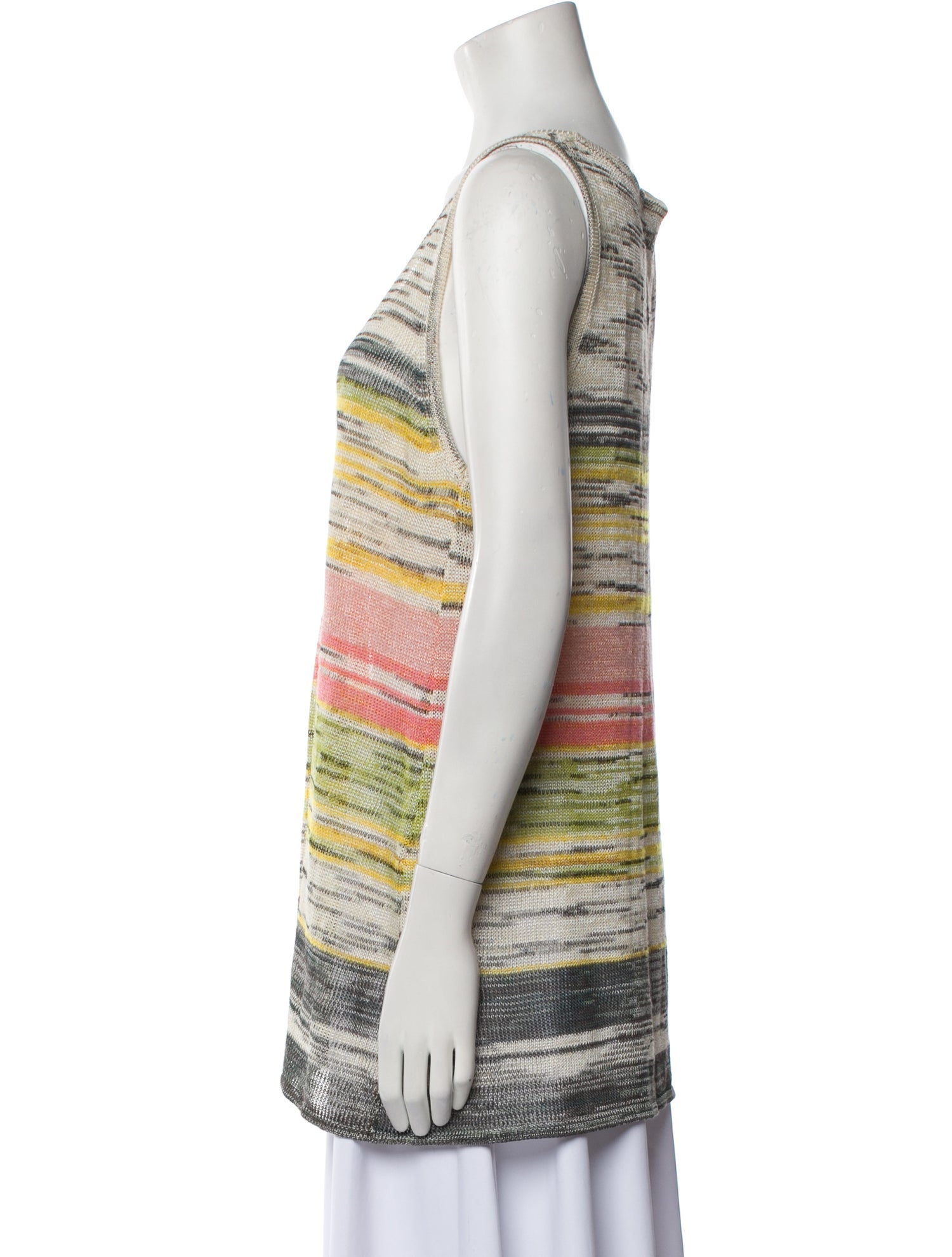 Missoni Striped Scoop Neck Tunic