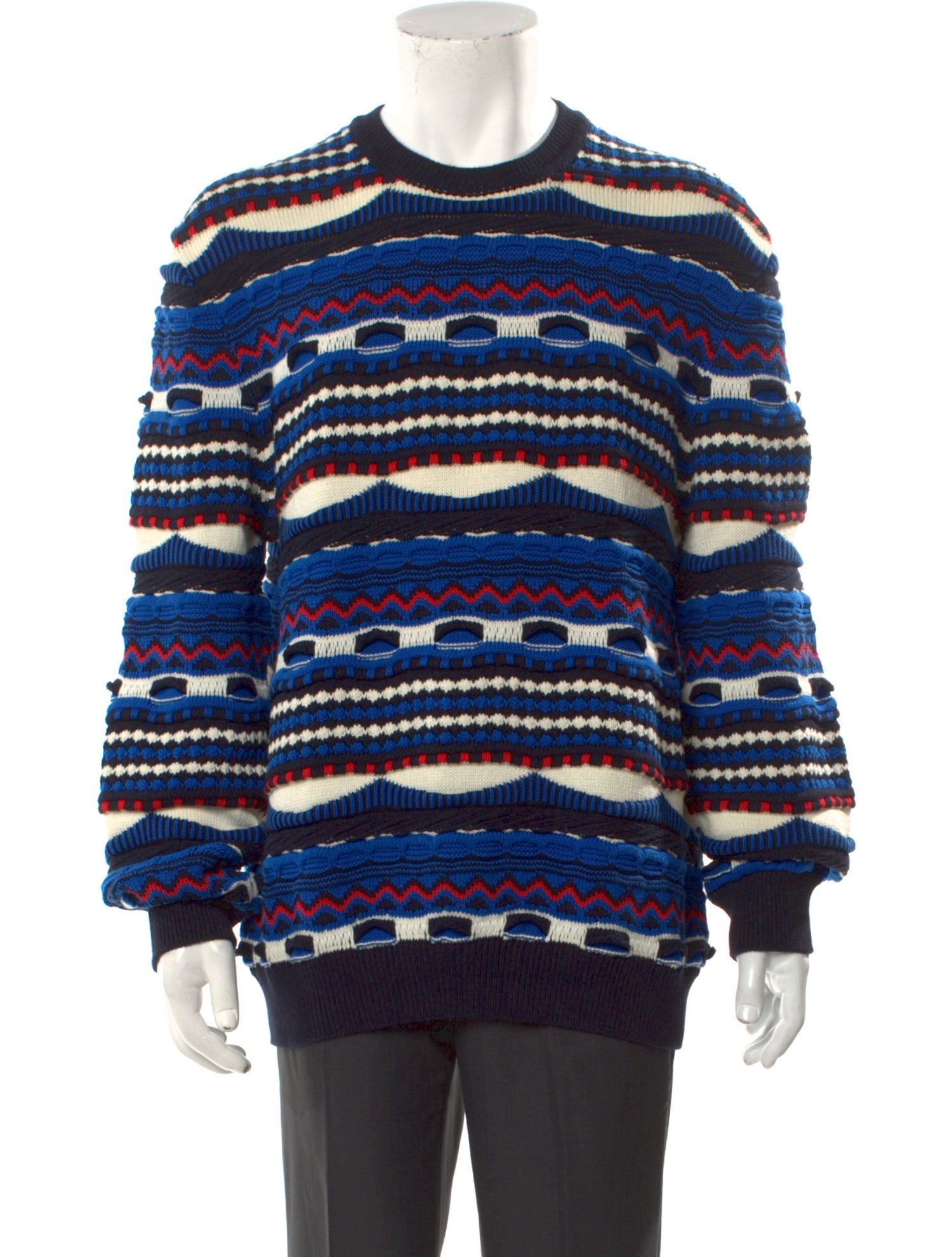 Missoni Striped Crew Neck Pullover