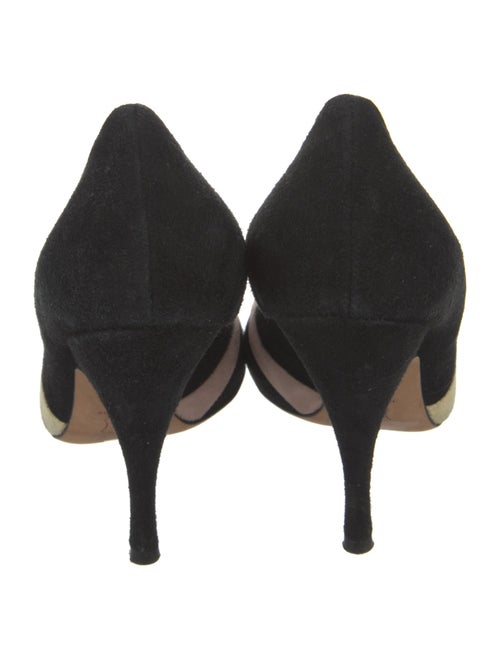 Missoni Suede Colorblock Pattern Slingback Sandals