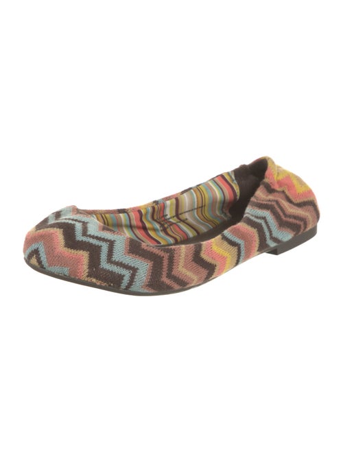 Missoni Striped Ballet Flats
