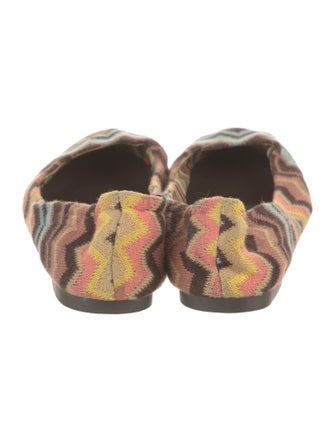 Missoni Striped Ballet Flats