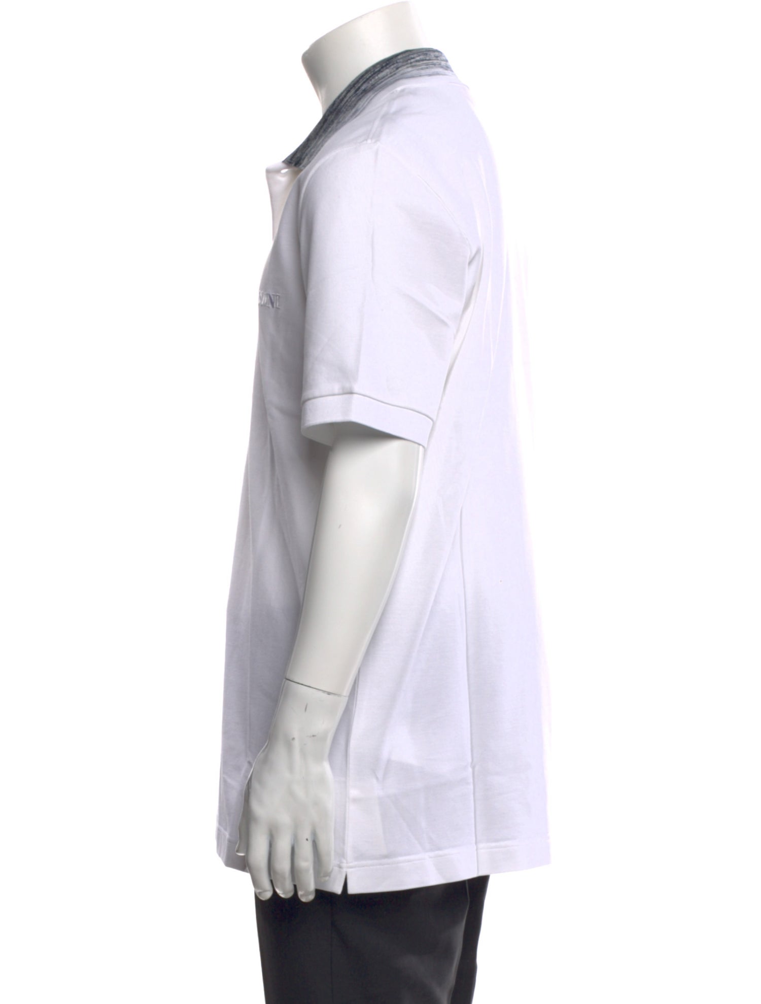 Missoni Collar Short Sleeve Polo Shirt