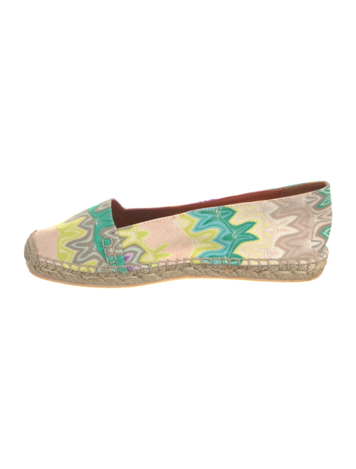 Missoni Printed Braided Accents Espadrilles