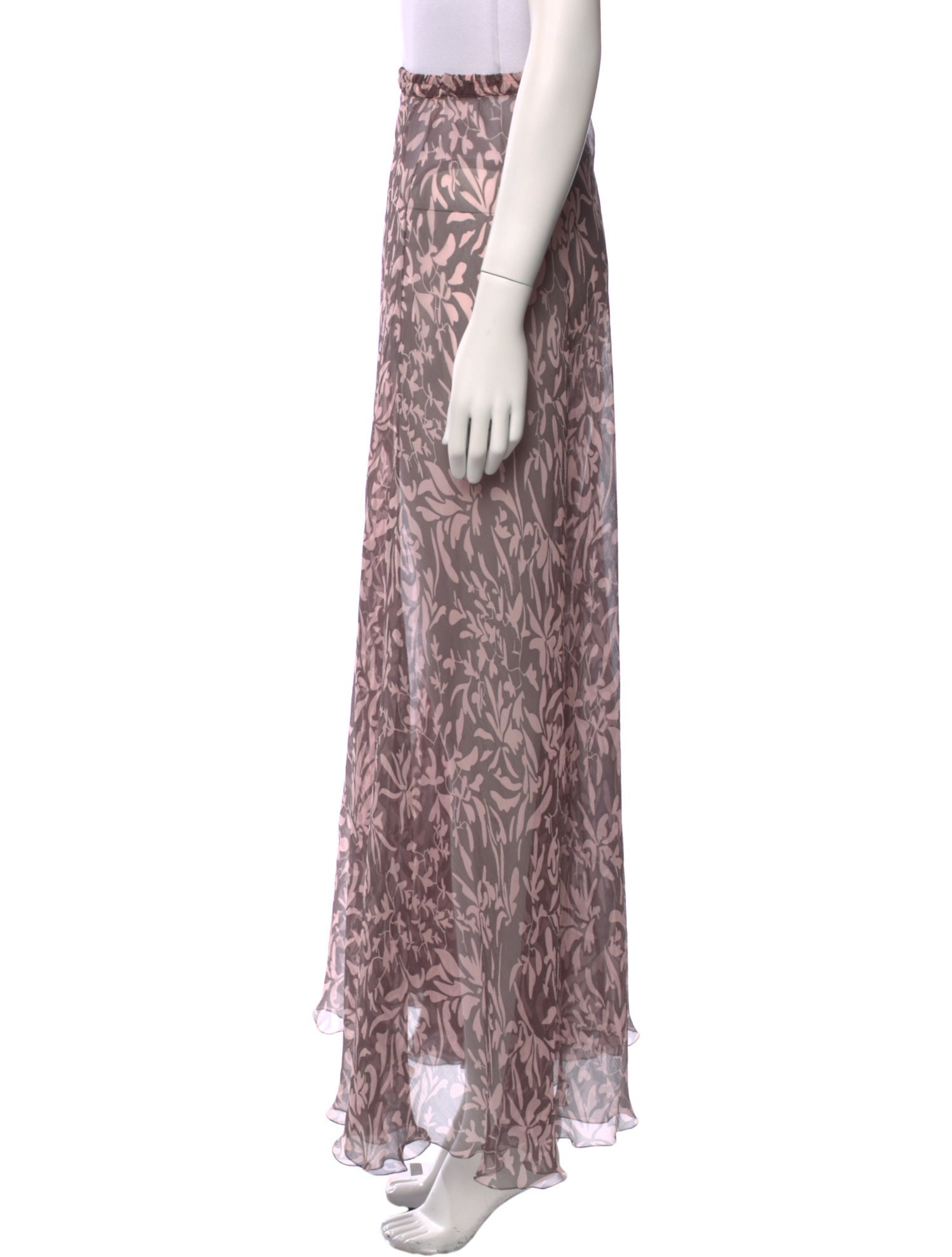 Missoni Floral Print Midi Length Skirt