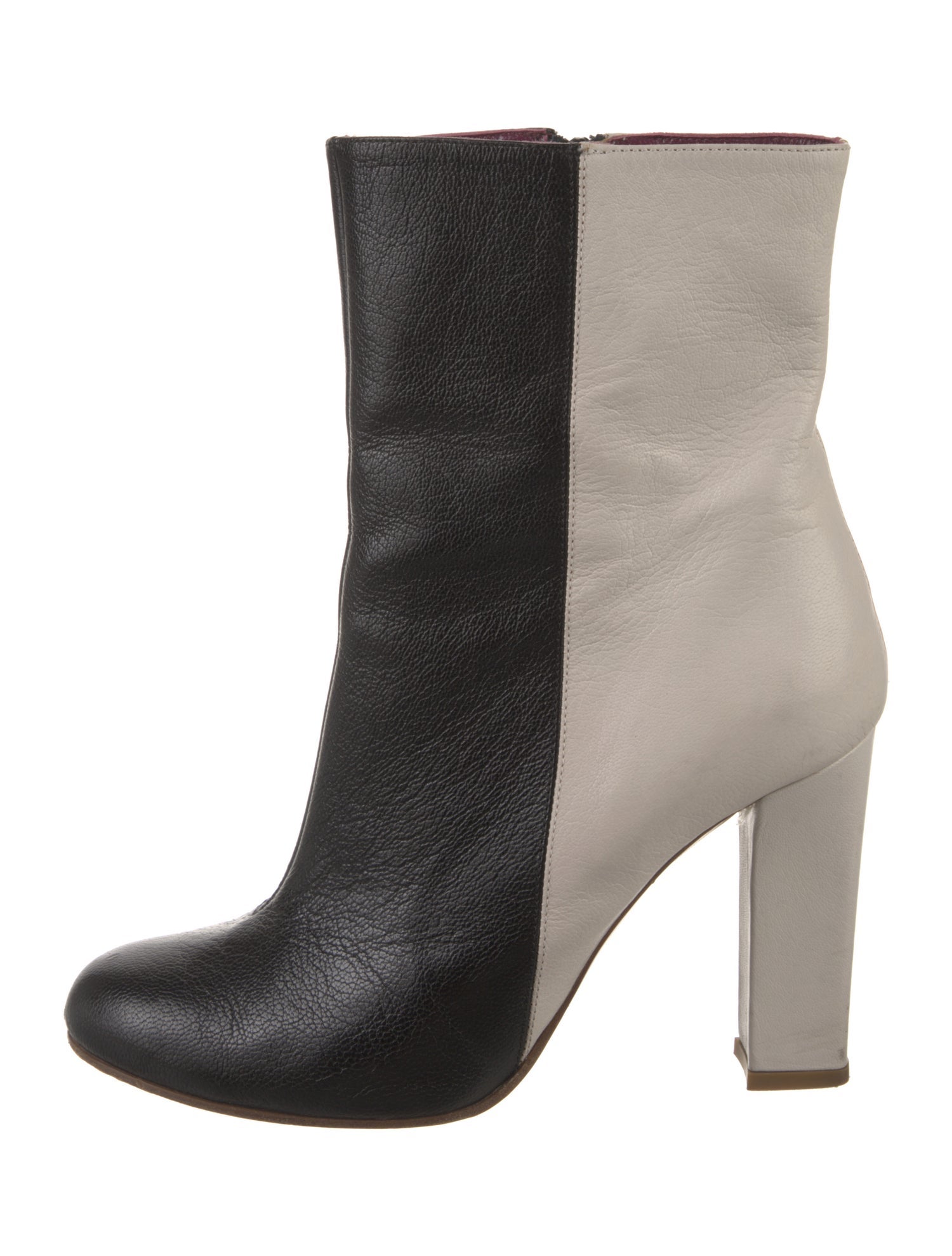Missoni Leather Colorblock Pattern Boots