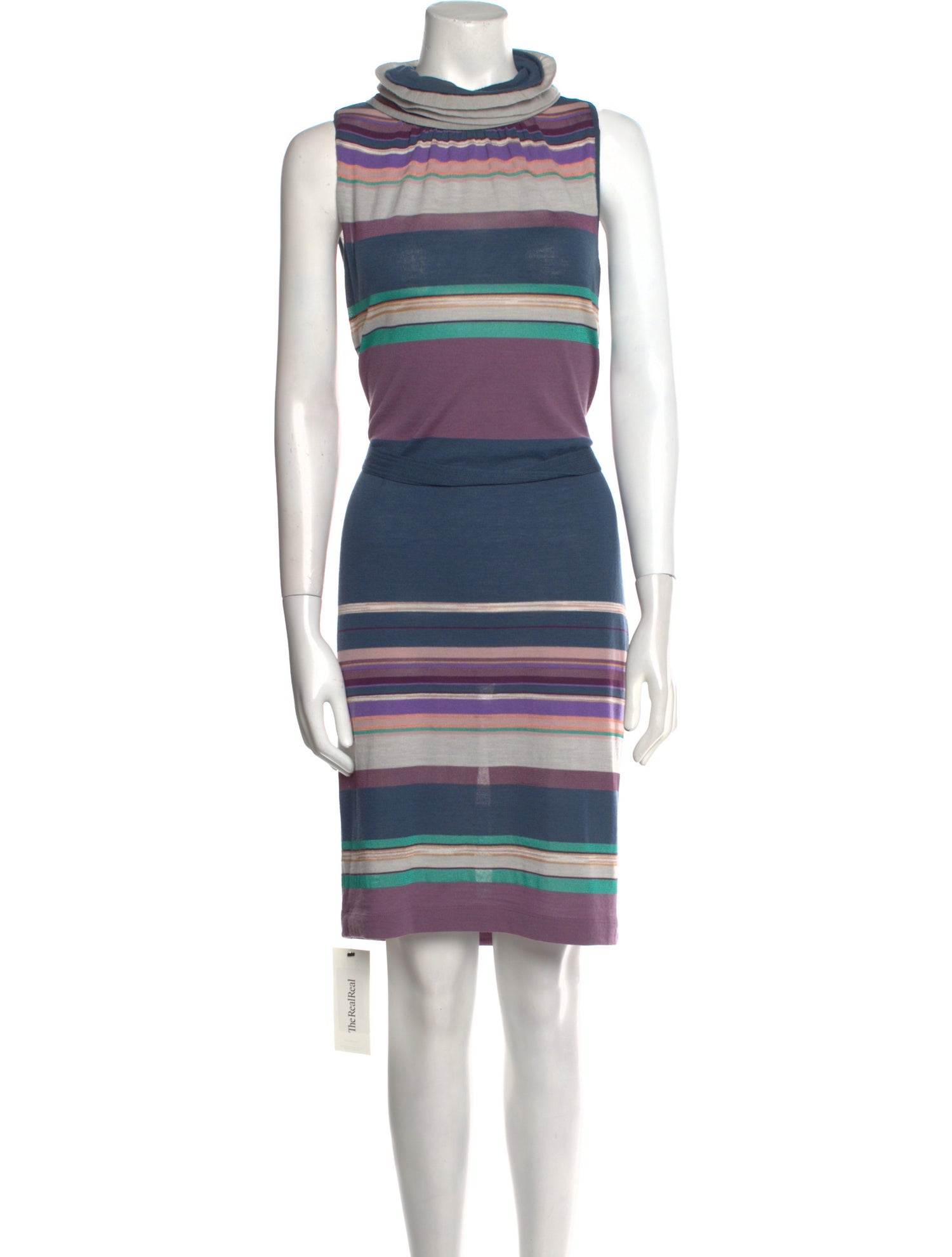 Missoni Striped Knee-Length Dress