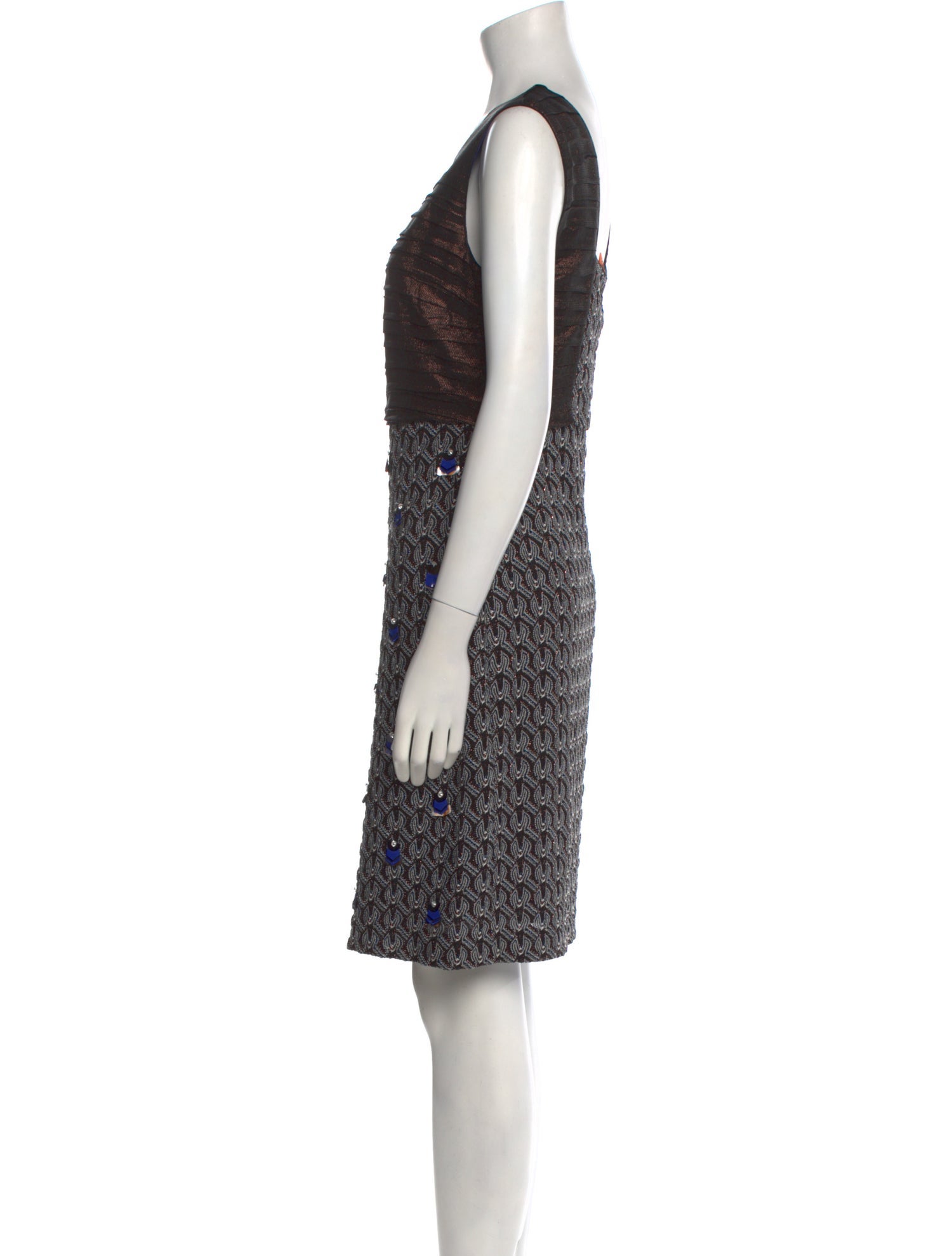 Missoni Printed Knee-Length Dress