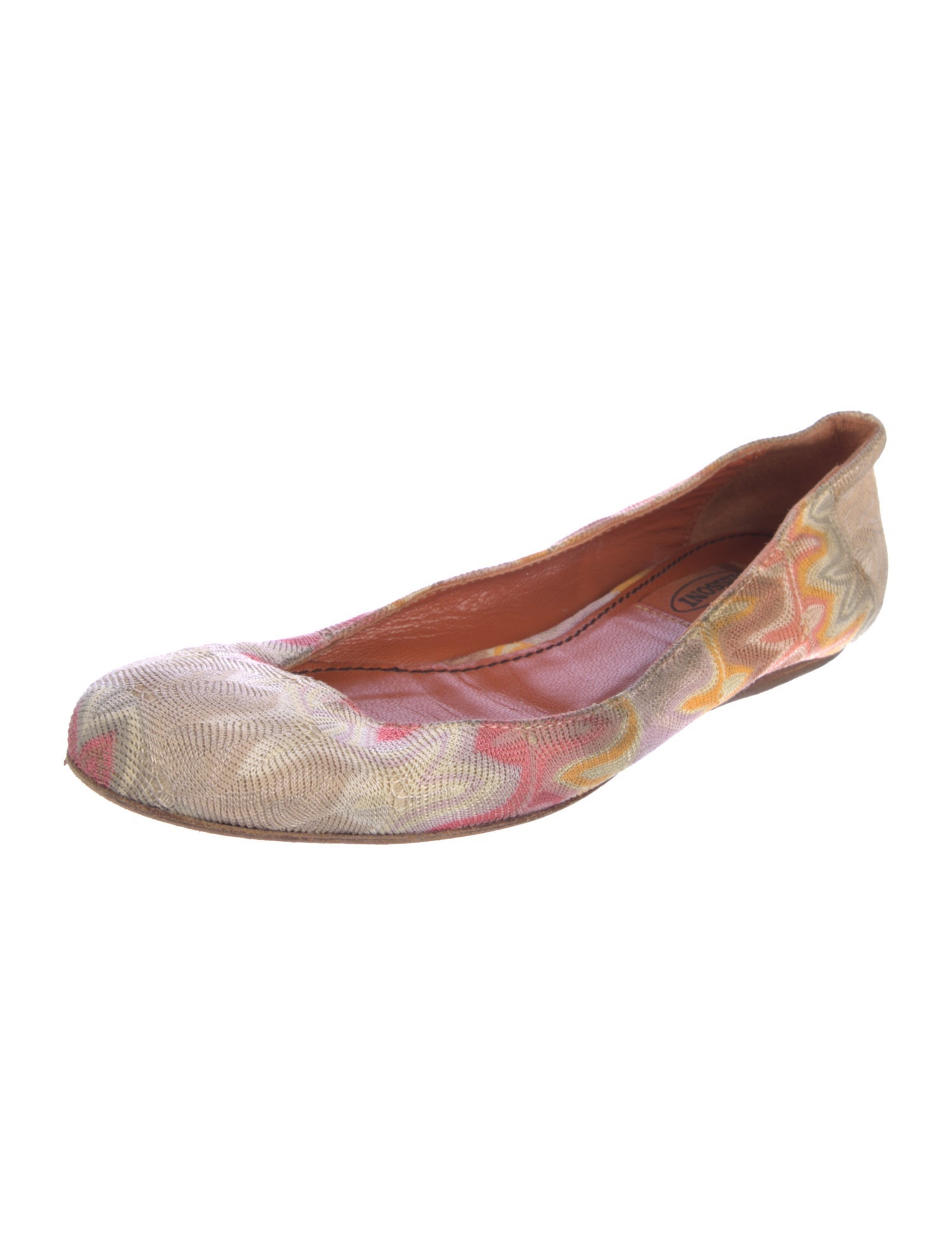 Missoni Printed Ballet Flats