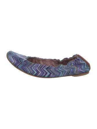 Missoni Printed Ballet Flats