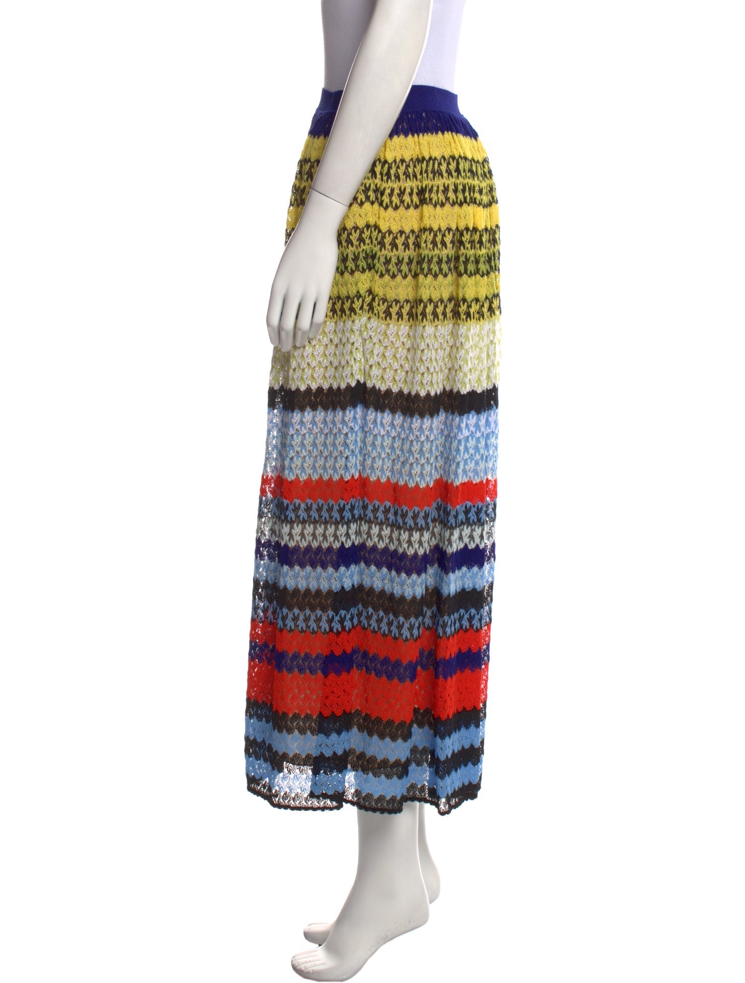 Missoni Striped Midi Length Skirt