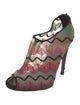 Missoni Mesh Printed T-Strap Pumps