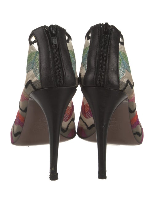 Missoni Mesh Printed T-Strap Pumps