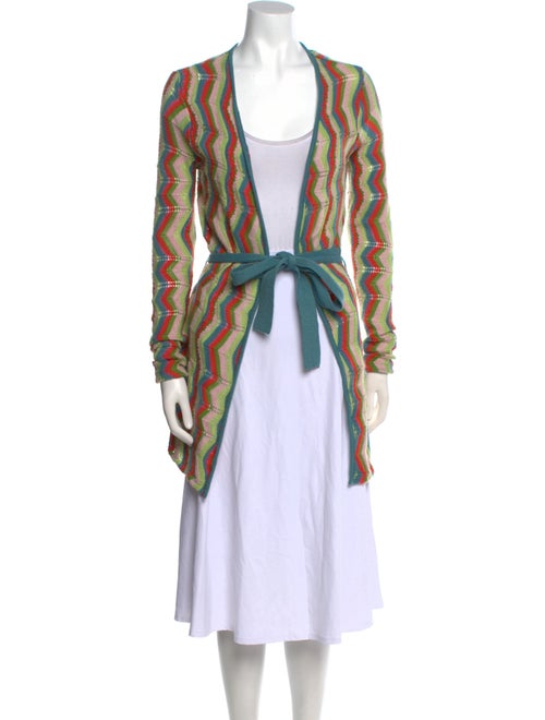 Missoni Striped Open Front Sweater