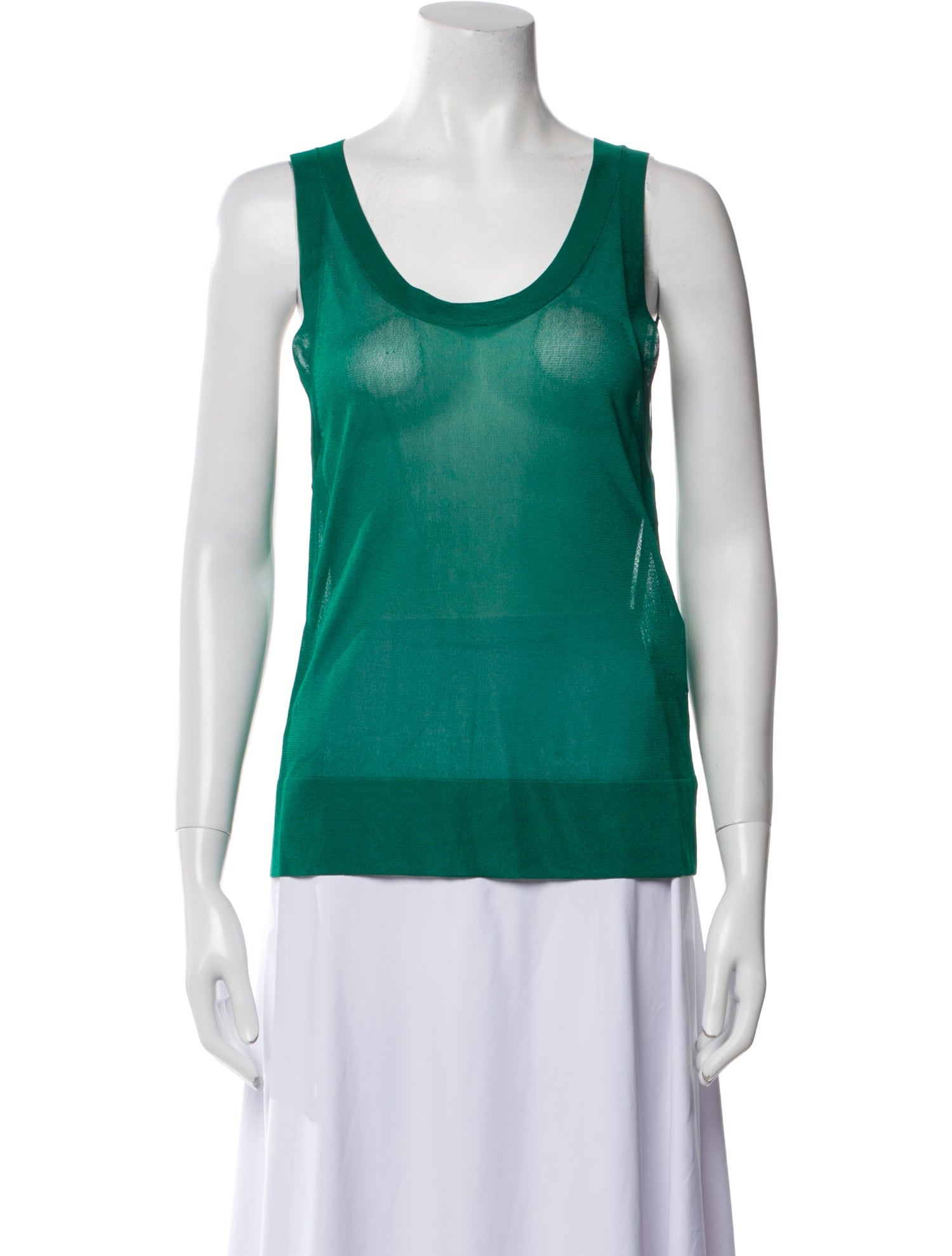 Missoni Scoop Neck Sleeveless Top