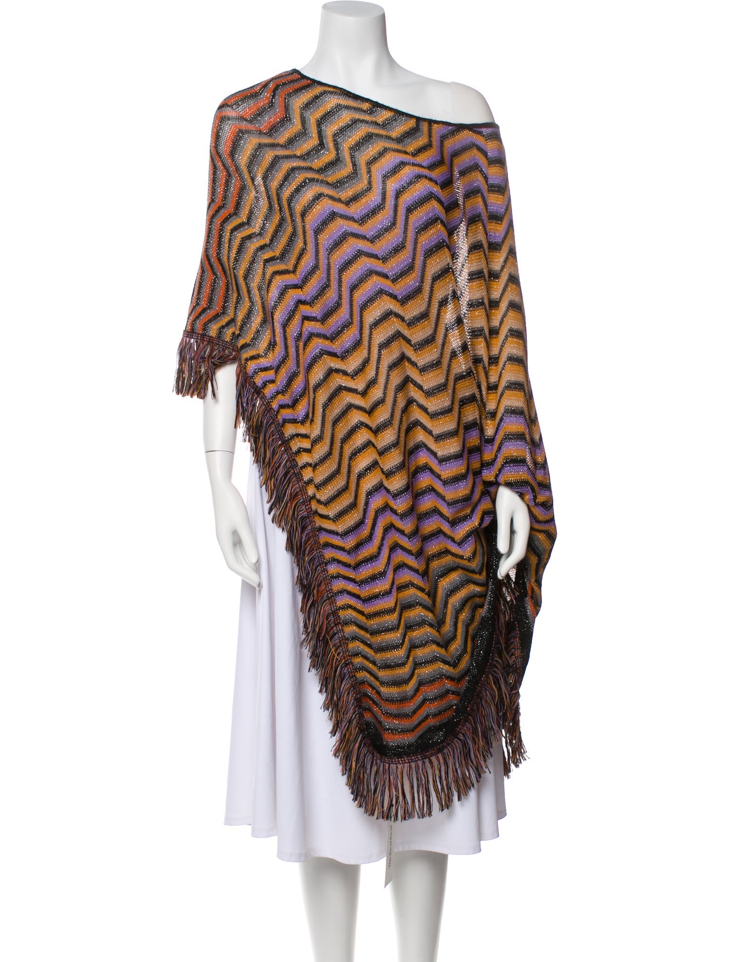 Missoni Striped Asymmetrical Sweater