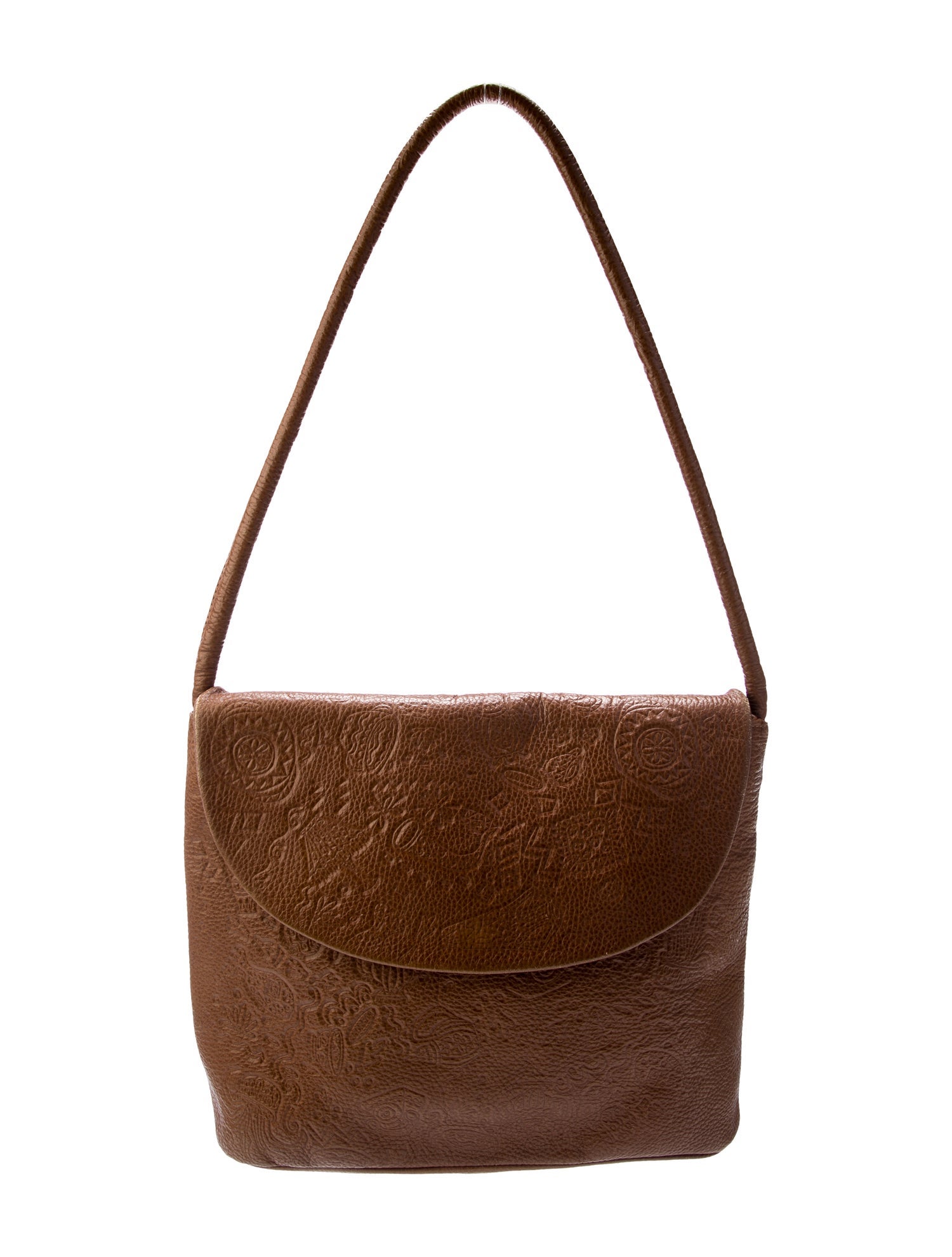 Missoni Embossed Leather Shoulder Bag