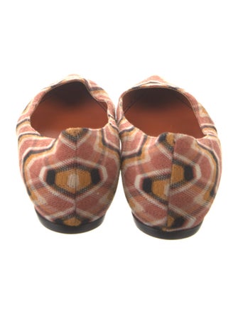 Missoni Animal Print Ballet Flats