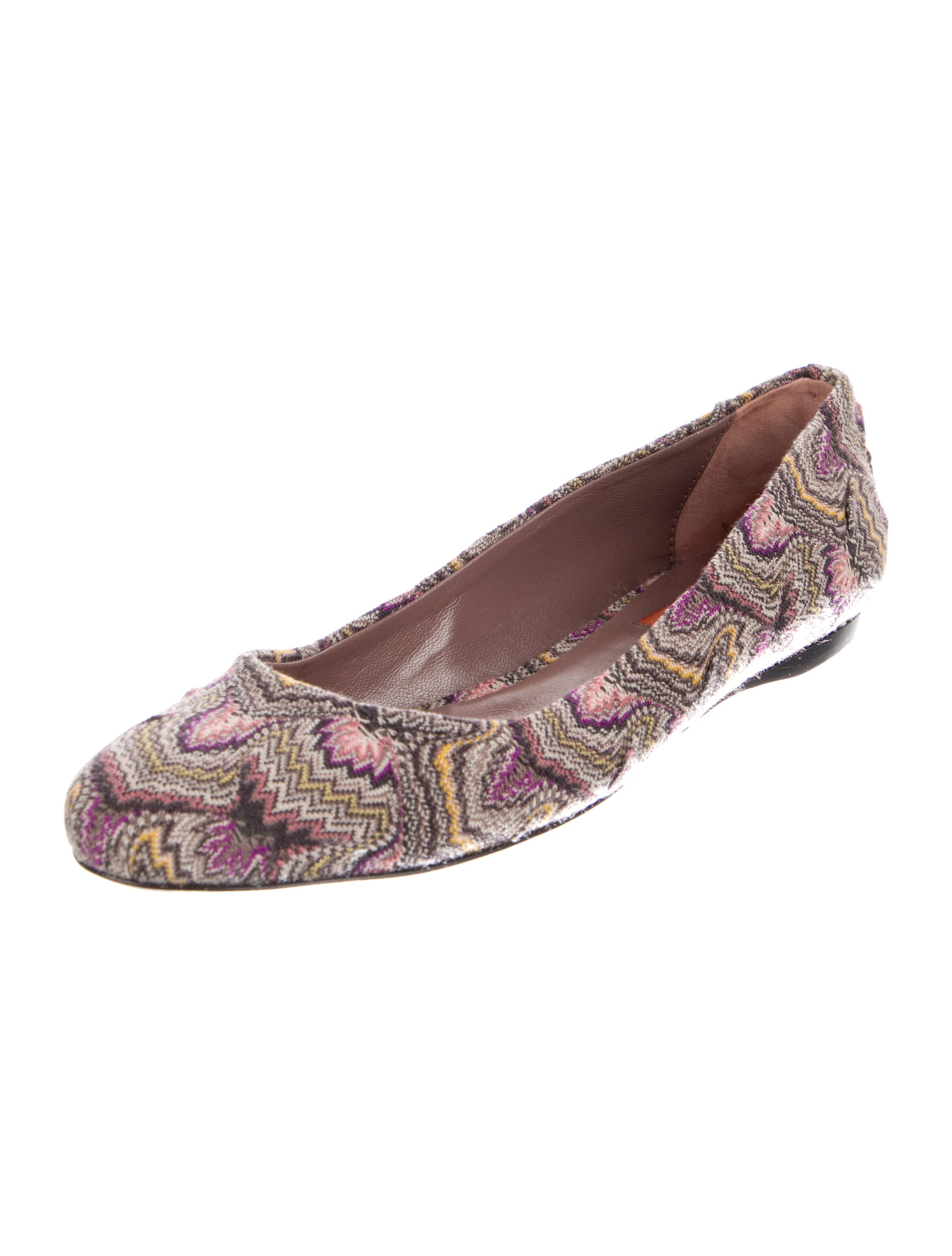 Missoni Patterned Ballet Flats