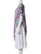 Missoni Striped Fringe Trim Accent Cover-Up