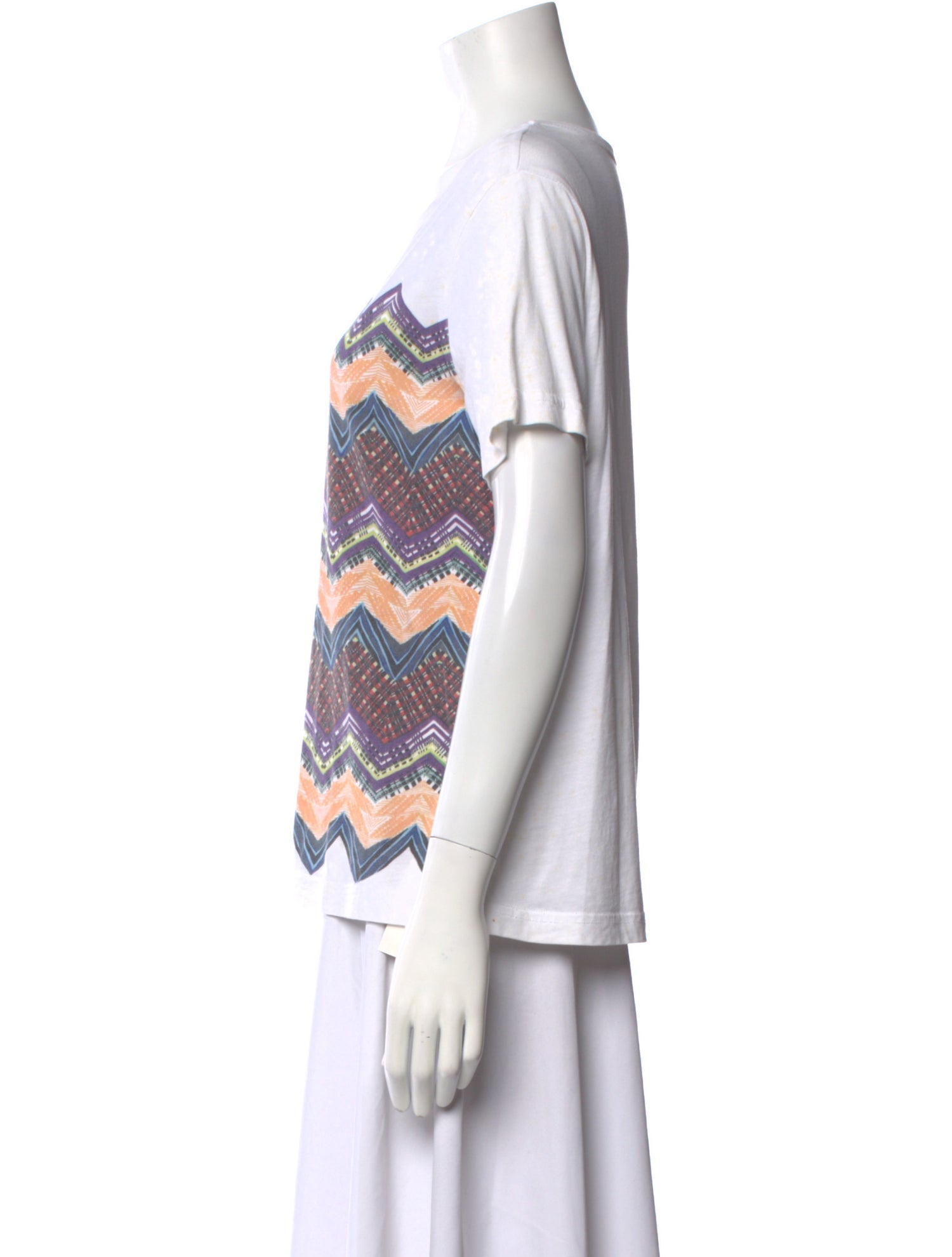 Missoni Printed Scoop Neck T-Shirt