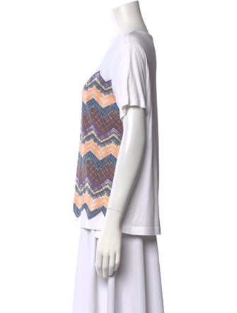 Missoni Printed Scoop Neck T-Shirt
